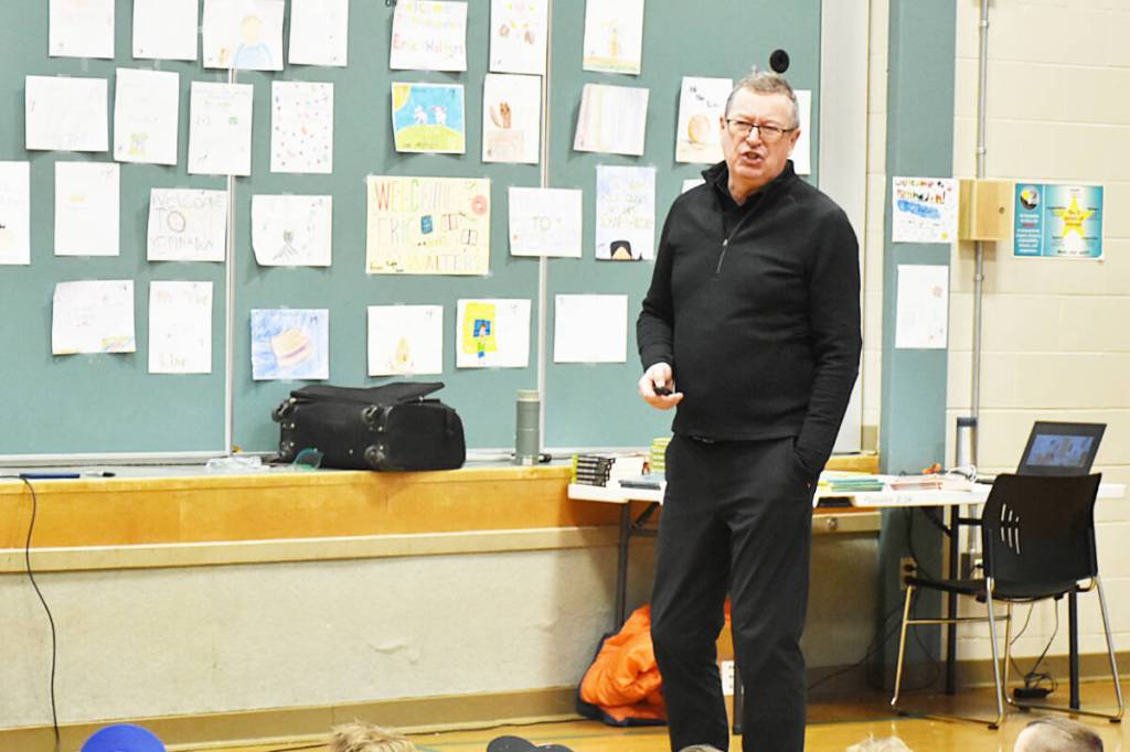 Award winning Canadian author pays visit to Maple Ridge school