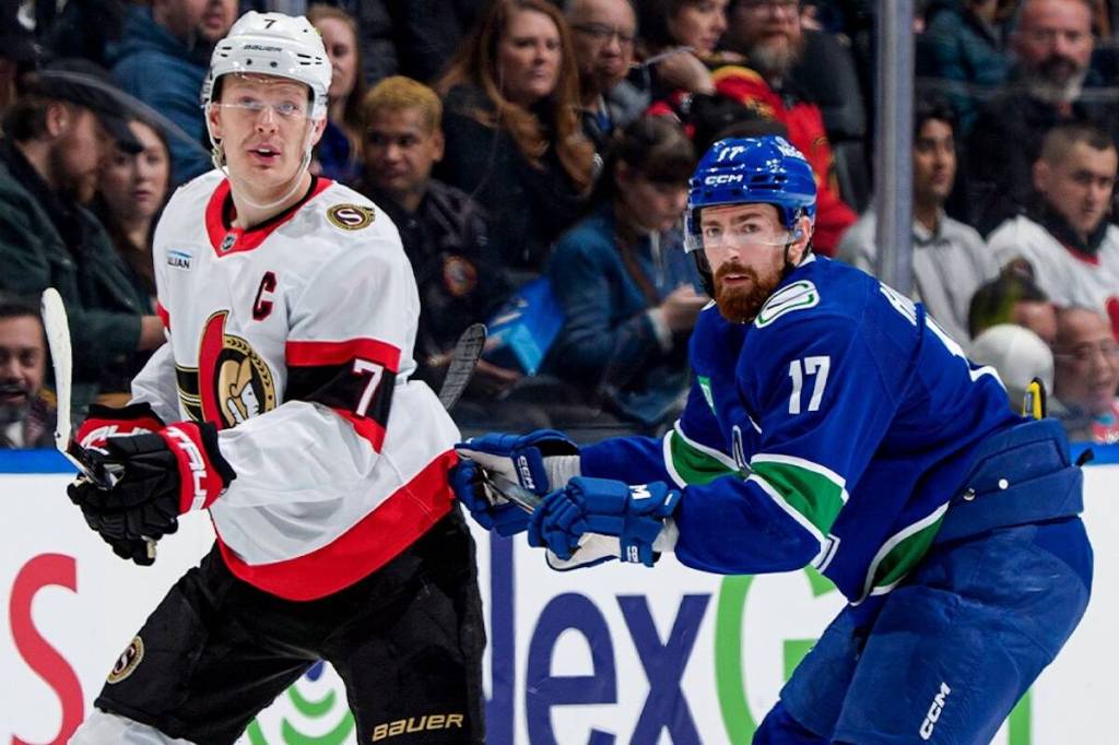 Reimer posts 16-save shutout as Ottawa Senators blank Canucks 2-0